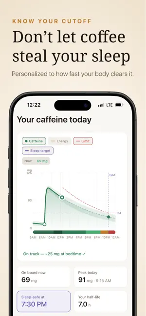 Caffeinly: Sleep & Energy screenshot 1