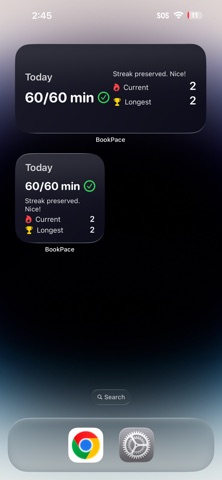 BookPace screenshot