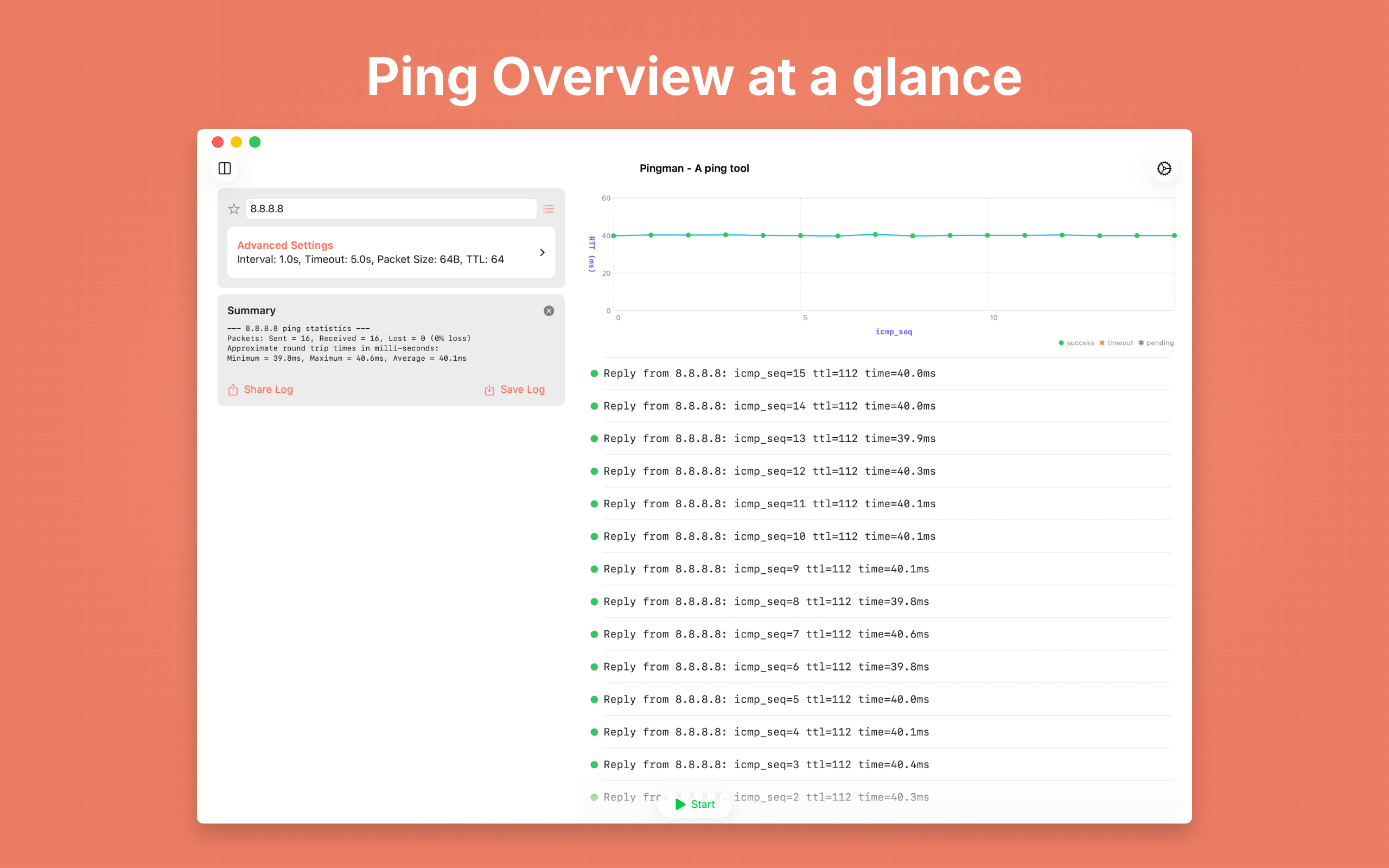 Pingman - A Ping Tool