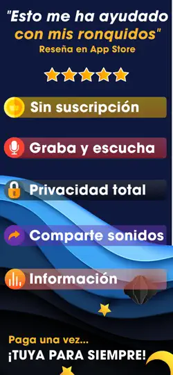Captura de pantalla de AutoSnore: Graba Tus Ronquidos en iPhone 3