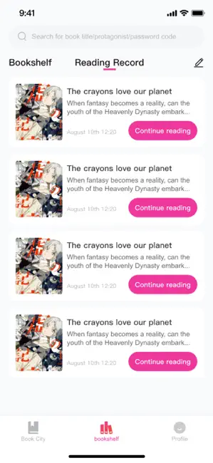NovelNow iPhone screenshot 2