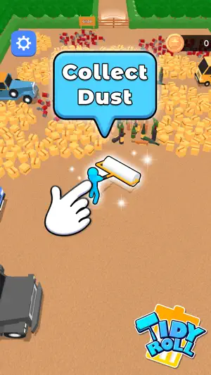 Tidy Roll : Cleaning Game screenshot 1