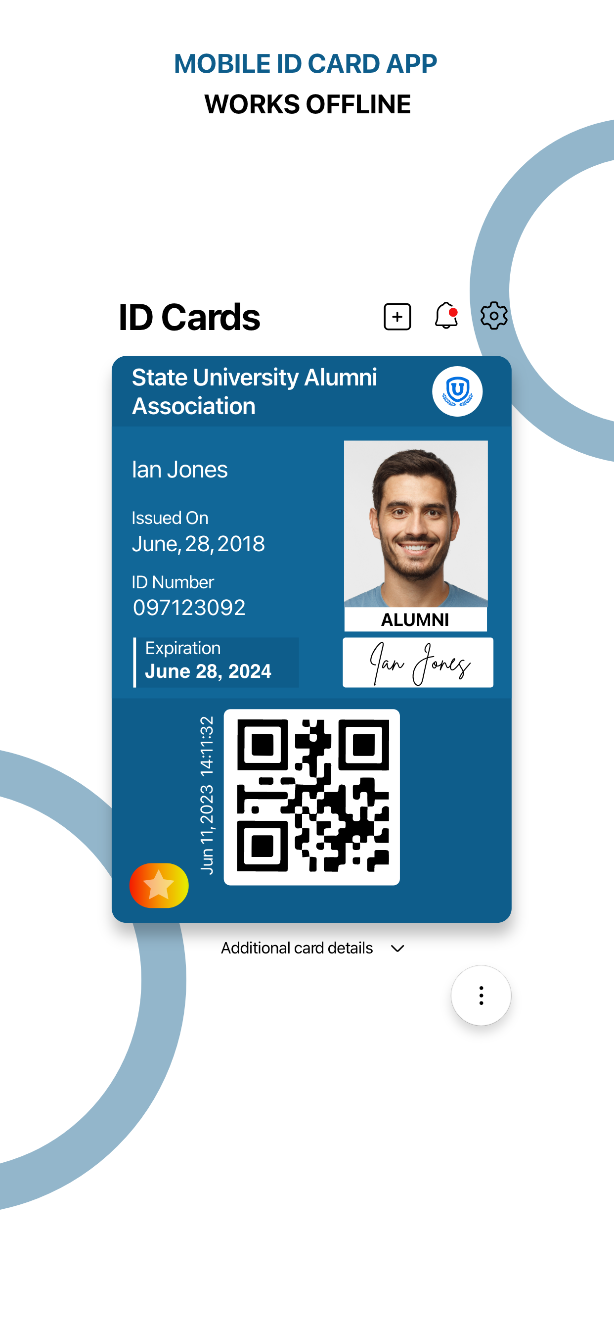Alumni ID: Alumni Member