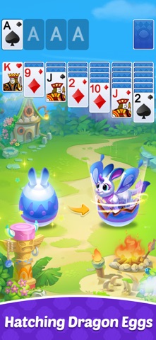 Solitaire Dragons iPhone screenshot