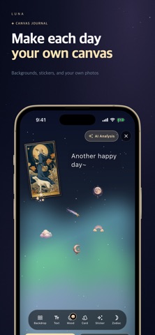 Luna: Mood Tracker & Journal iPhone screenshot