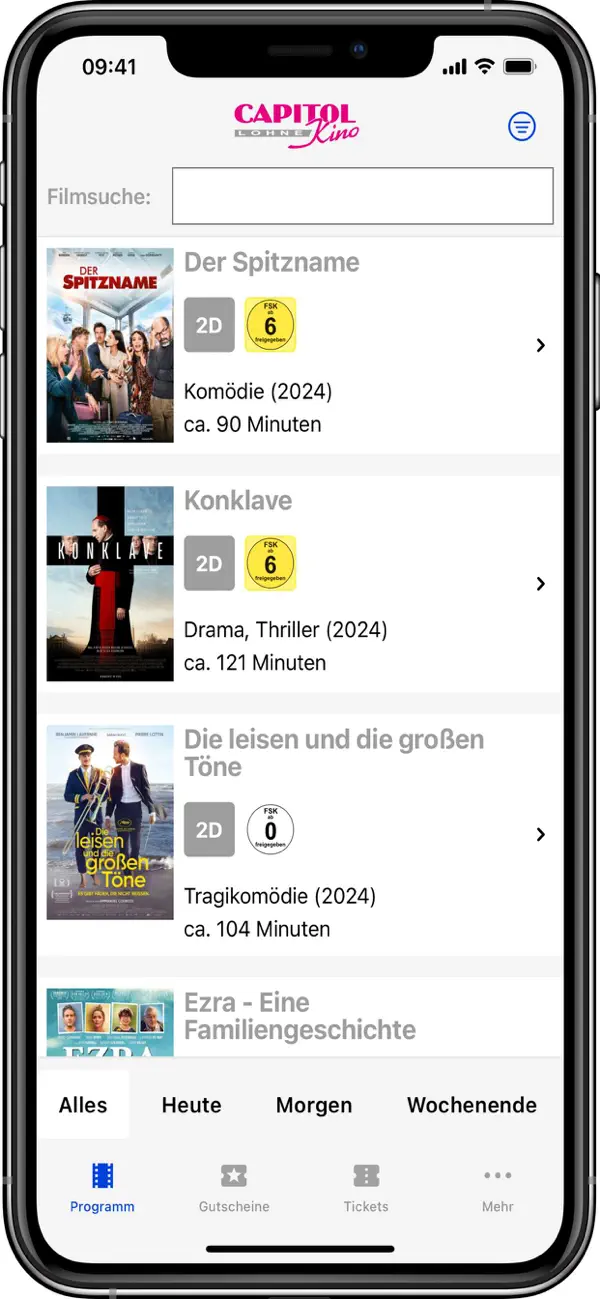Screenshot #1 pour Capitol Kino Lohne