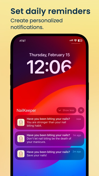 NailKeeper - Stop Biting Nails screenshot-3