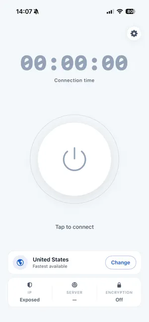 Unblockr VPN screenshot 2