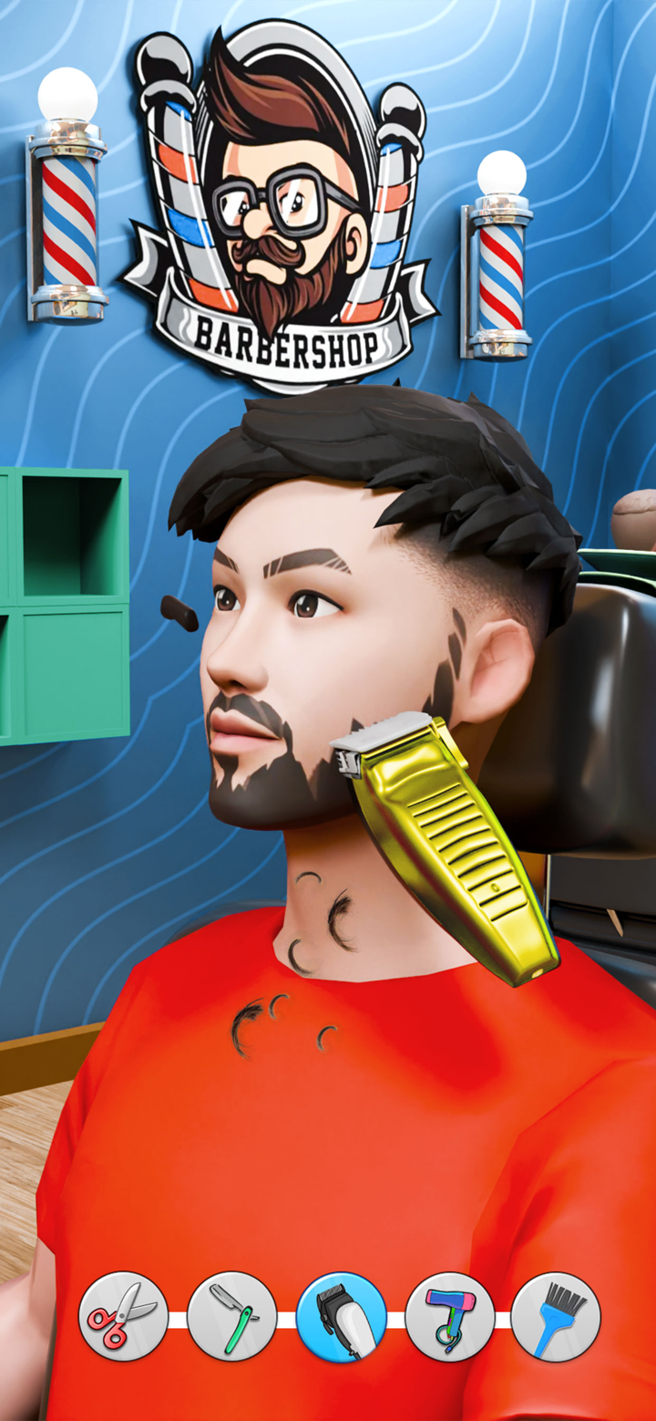Barber Shop Hair Cutting Games screenshot 5