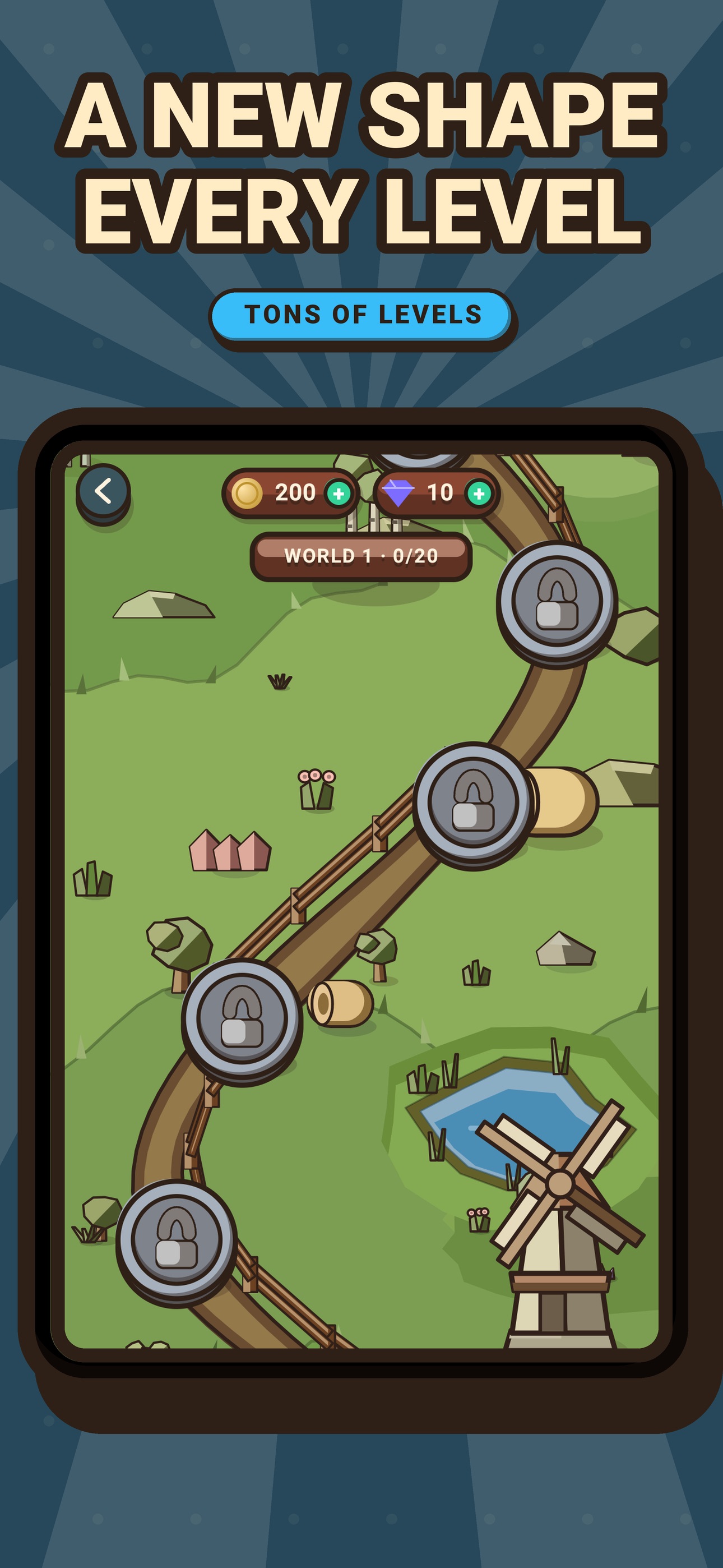 Screenshot 4 of Tangram Grove: Shape Fit