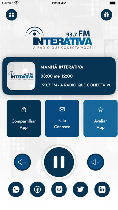 Interativa 93.7 FM Screenshot