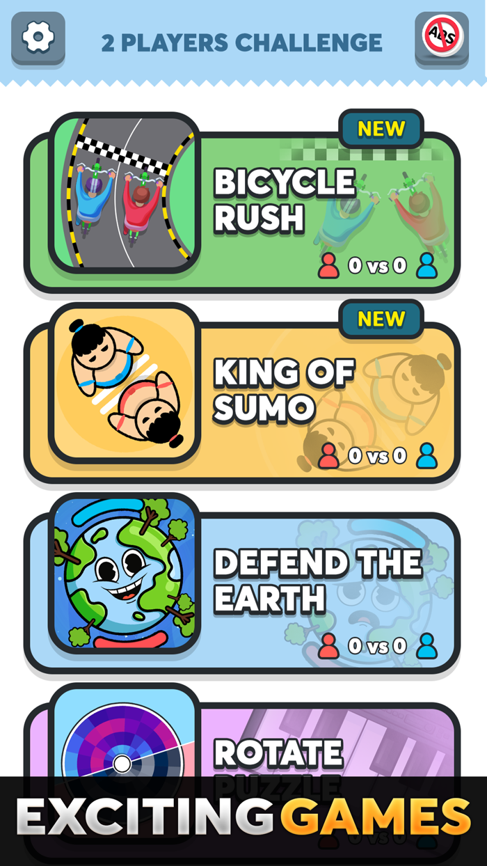 Friends Party 2 Player Games