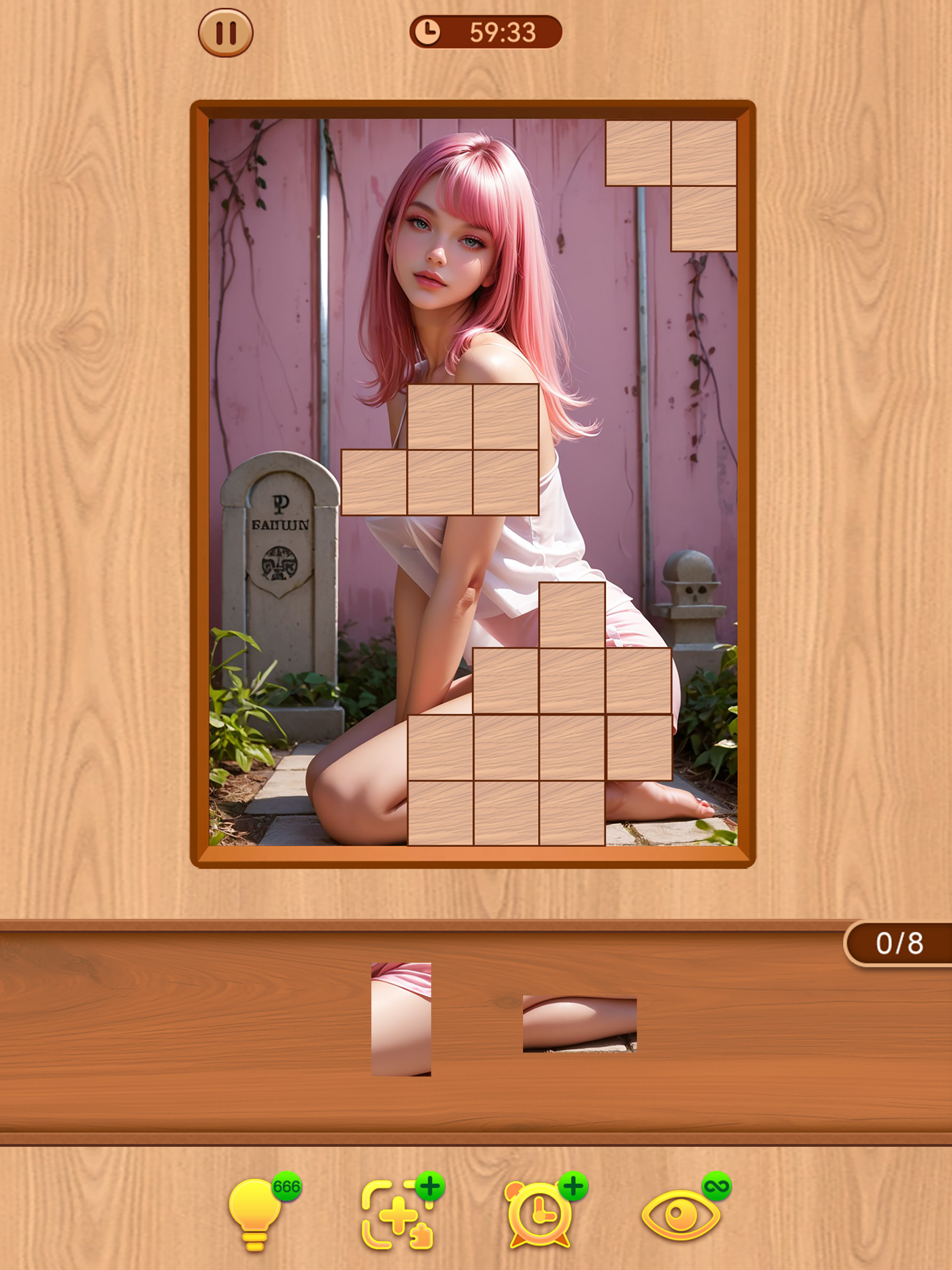 Block Jigsaw Girl: Fun Puzzle screenshot 14