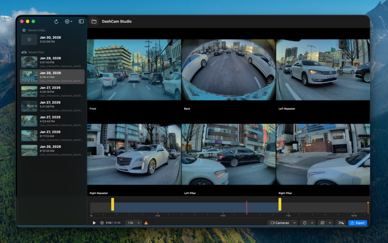 DashCam Studio screenshot