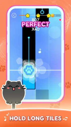 Cat Cute Tiles: Rhythm Games screenshot 4