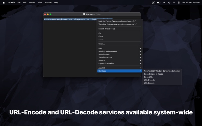 App screenshot