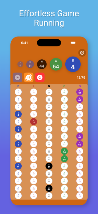 Bingo Caller Pro Screenshot 2 of 3