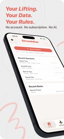 StronkBar screenshot