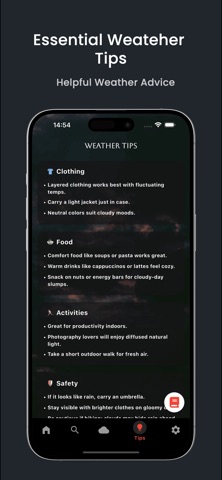 Weather Monitor - Forecast iPhone screenshot