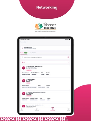 Bharat Tex Connect iPad screenshot 5
