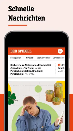 Screenshot von DER SPIEGEL - Nachrichten auf dem iPhone 1