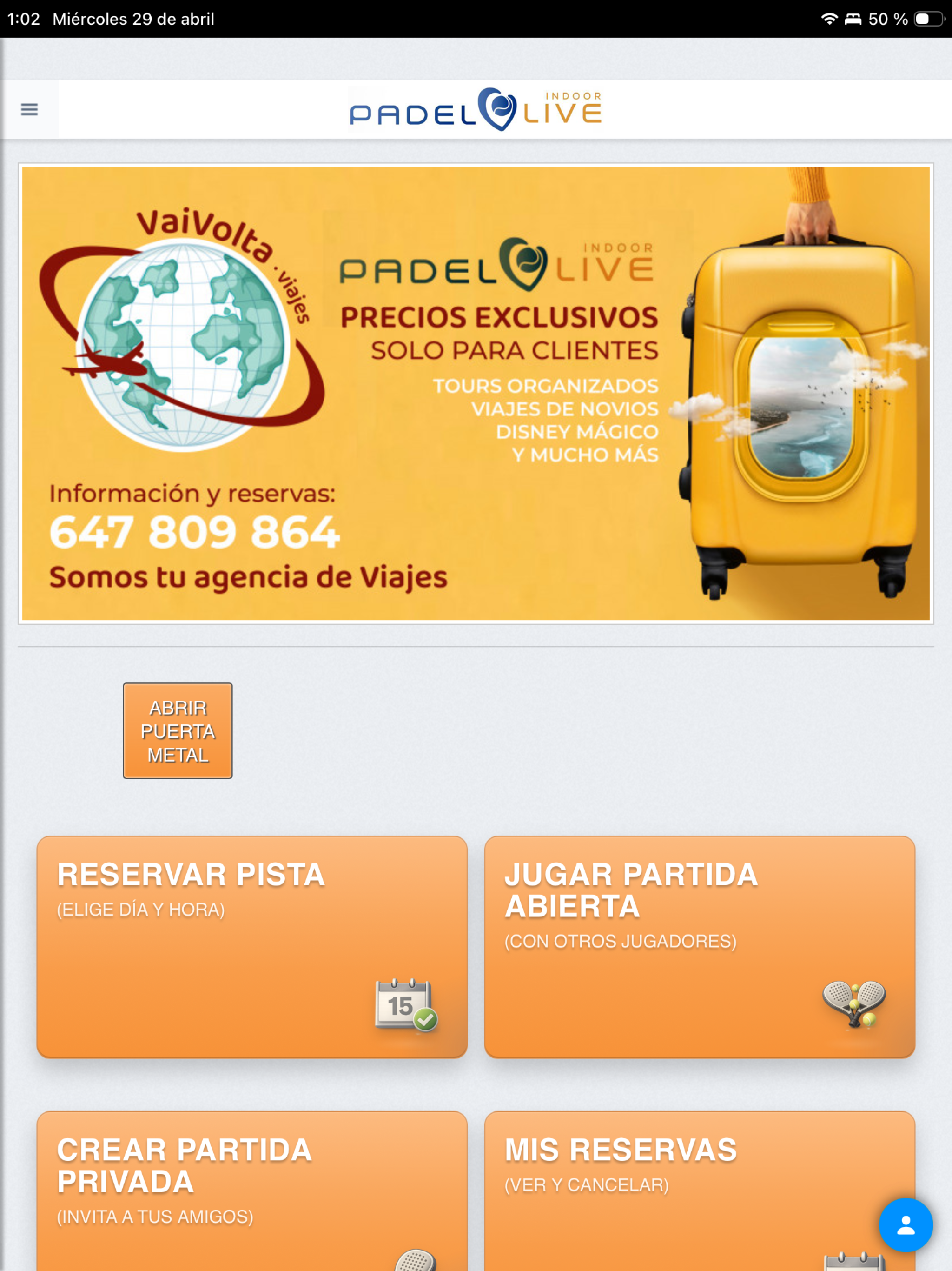 Padel Live Indoor
