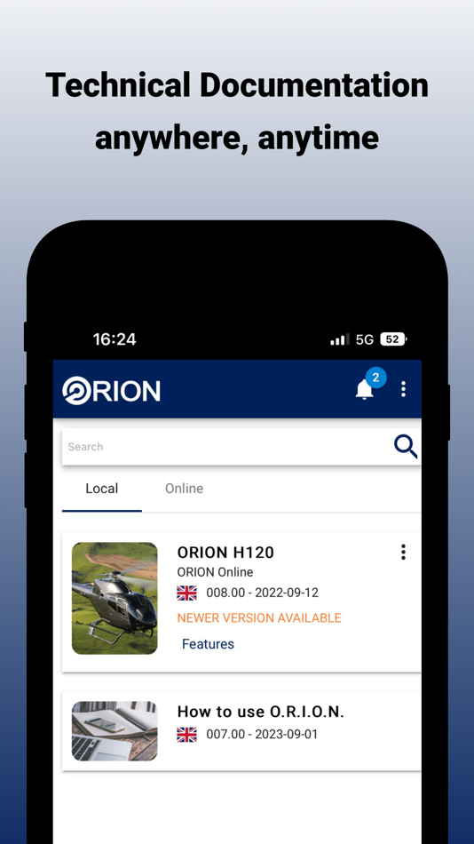 #1. O.R.I.O.N. (iOS) 由: AIRBUS HELICOPTERS