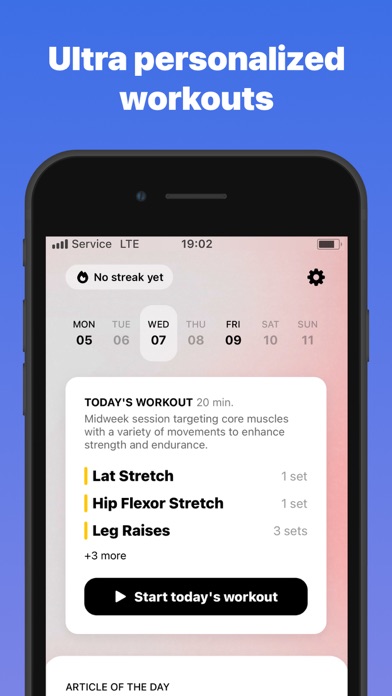 Fit.AI: ultra personal fitness Screenshot