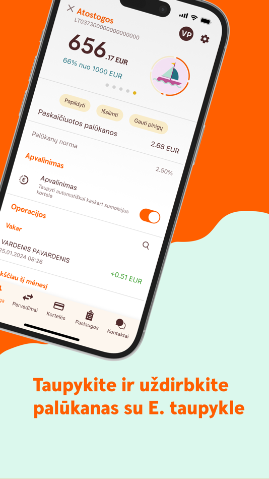 #6. Swedbank Lietuva (iOS) 由: Swedbank