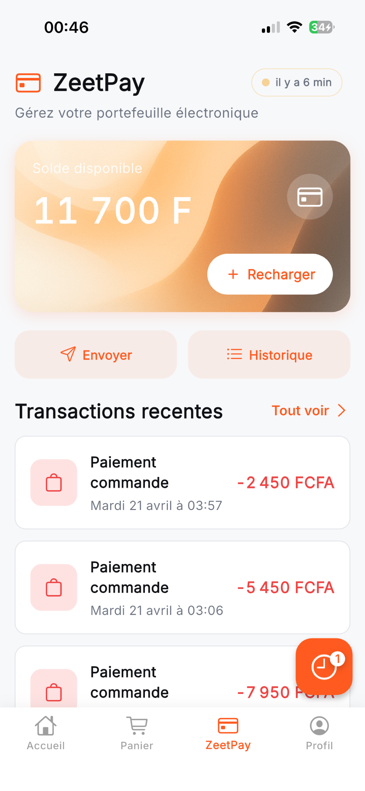 ZEET – Livraison de repas screenshot 10
