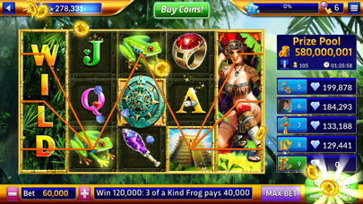 Screenshot 4 of Egyptian Queen Casino - Deluxe App