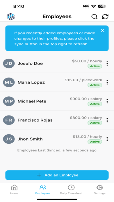 Screenshot 3 of PEOPayGo Mobile App App