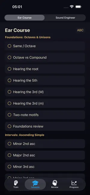 SUS4 Ear Daily: Ear Trainer screenshot 2