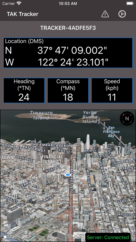 #1. TAK Tracker (iOS) 由: Flight Tactics