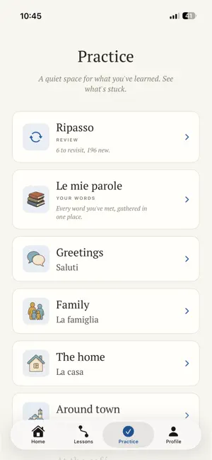 MyScribe Italian screenshot 1