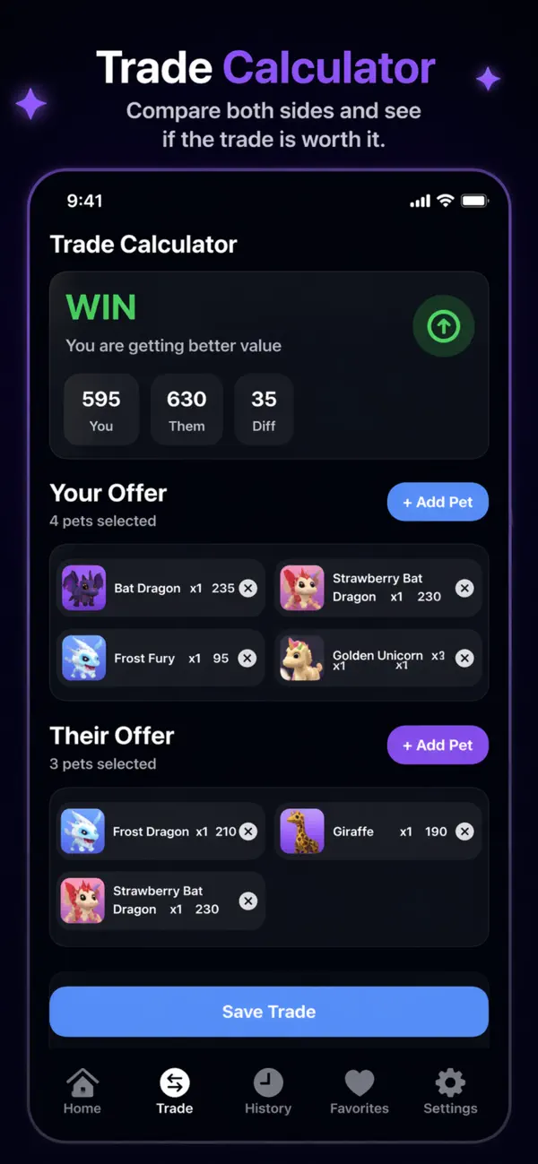 Screenshot #3 pour Adopt Me Values & Trade