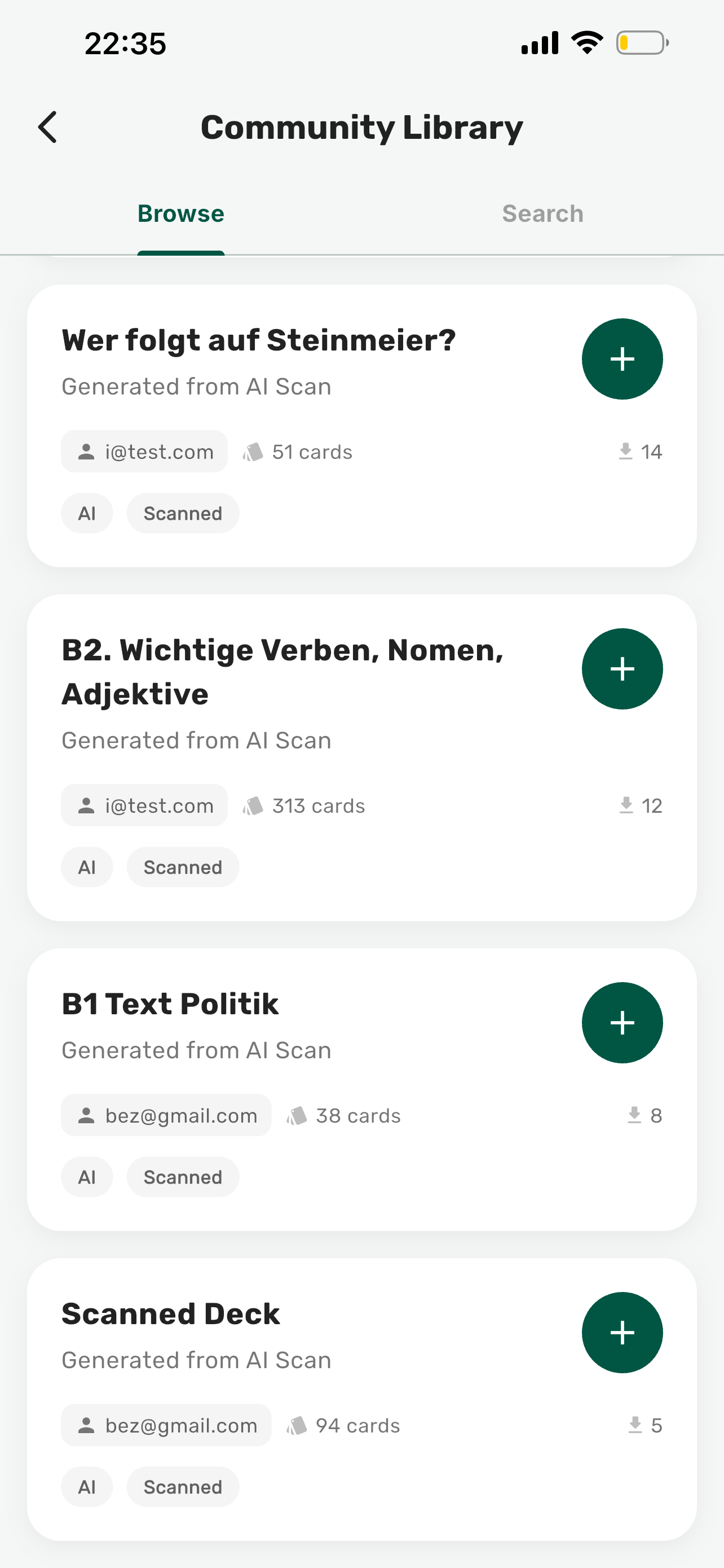 Mein Wortschatz auf Deutsch screenshot 5