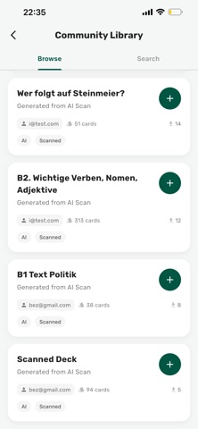 Mein Wortschatz auf Deutsch screenshot