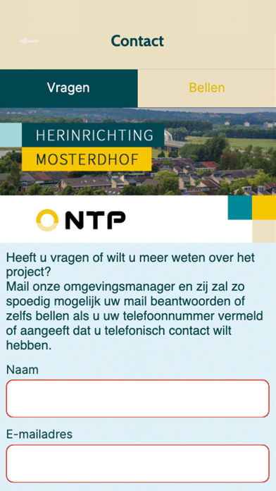 Herinrichting Mosterdhof Screenshot