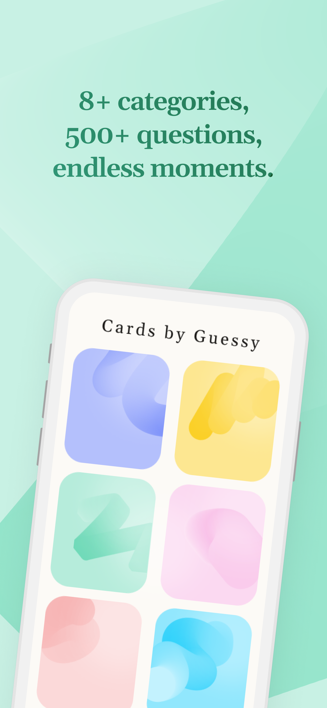Cards by Guessy: Icebreakers screenshot 3