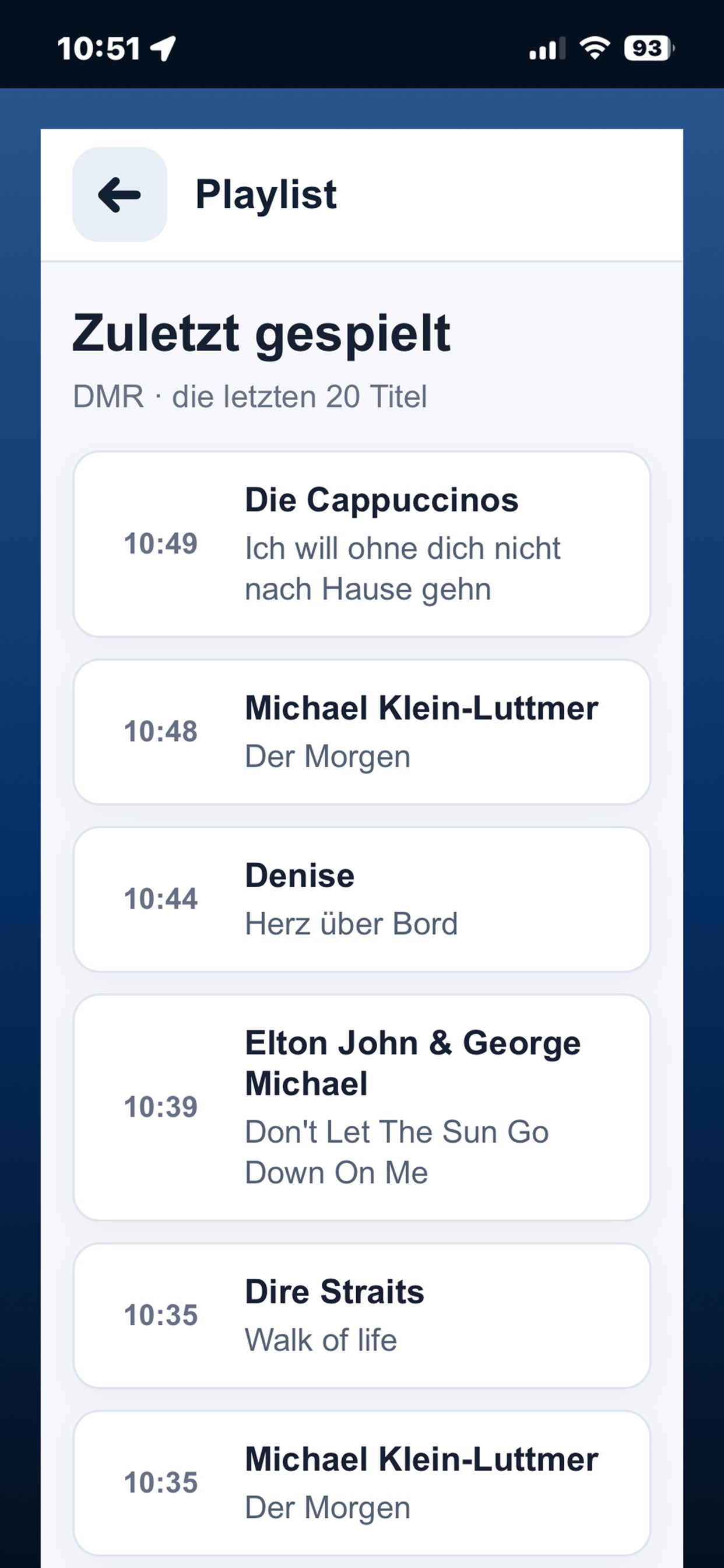 Screenshot 4 of DMR - Deutsches Musikradio