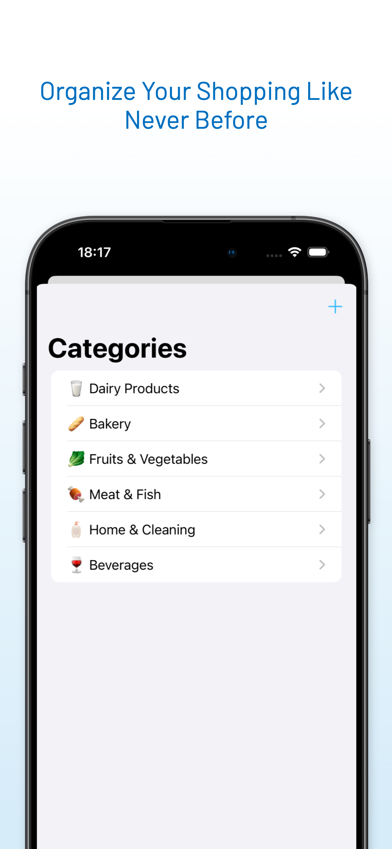 Baskio - Shopping Family List