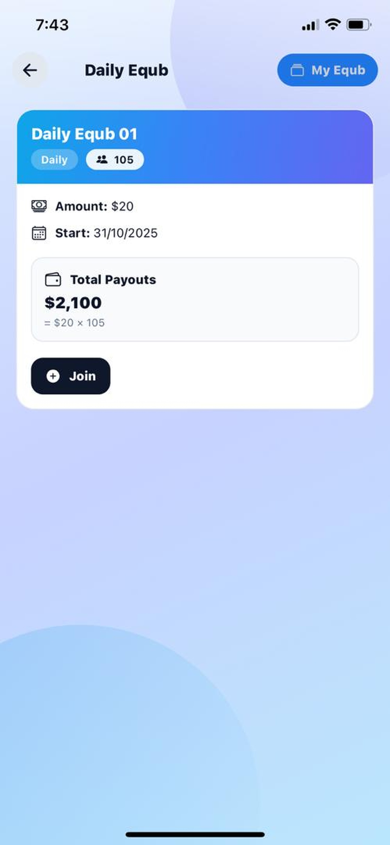 EqubNet screenshot 4