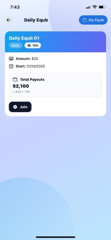 EqubNet screenshot