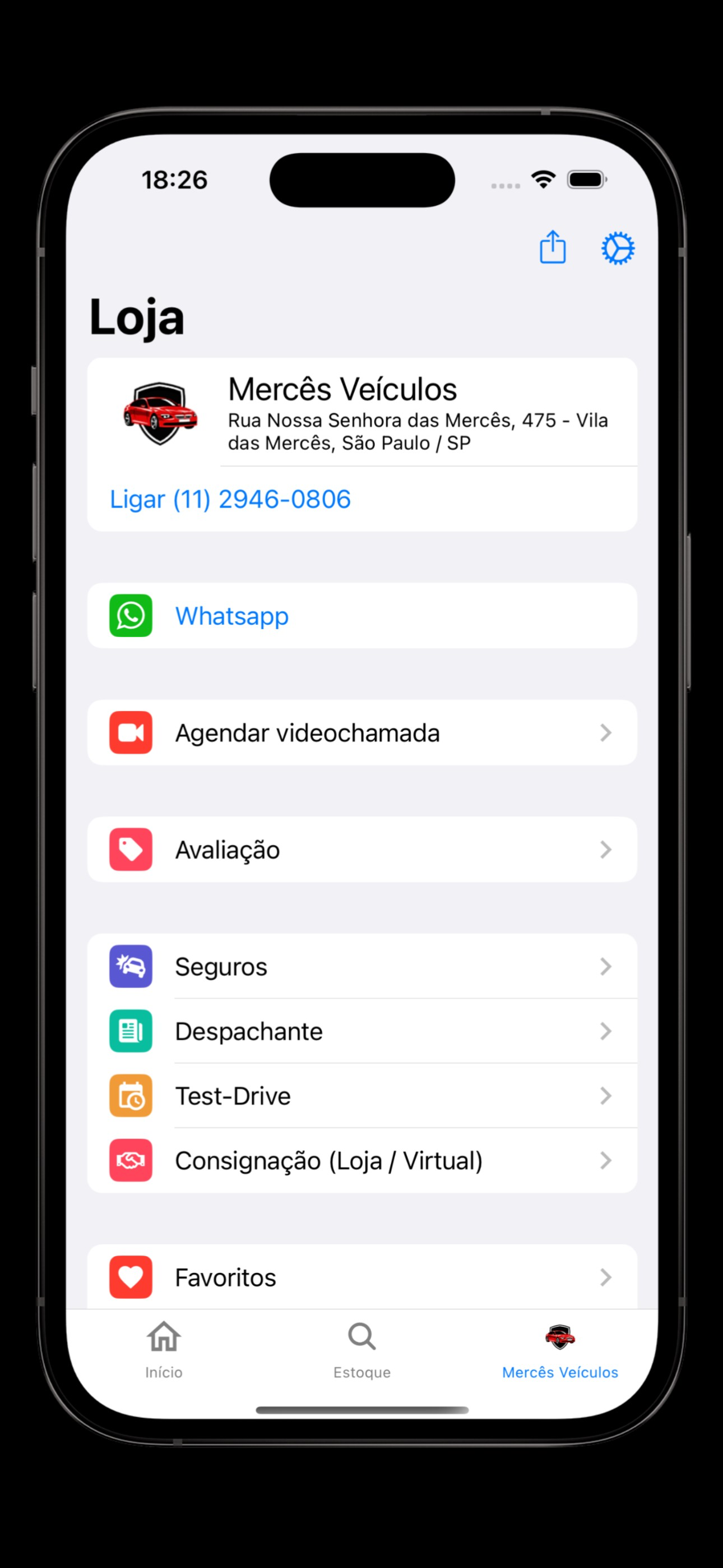 Mercês Veículos screenshot 4