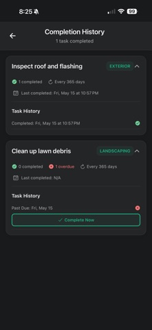 HomeKeep screenshot