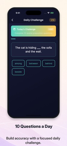 PrepoQuest: Prepositions Screenshot 2 of 6