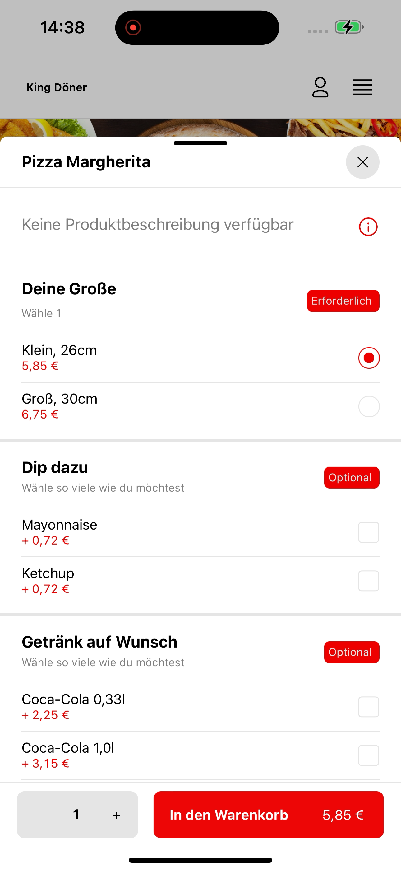 King Döner Dortmund screenshot 7