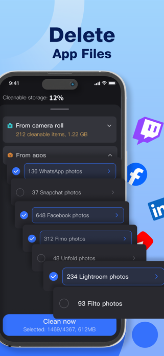 InstaCleaner: Clean storage Screenshot 6 of 7