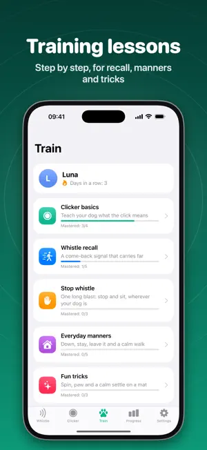 Fluier: Dog Whistle & Clicker screenshot 2